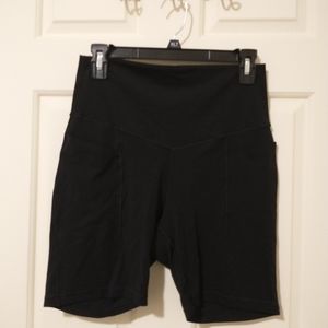 Offline by Aerie Black Bike Shorts